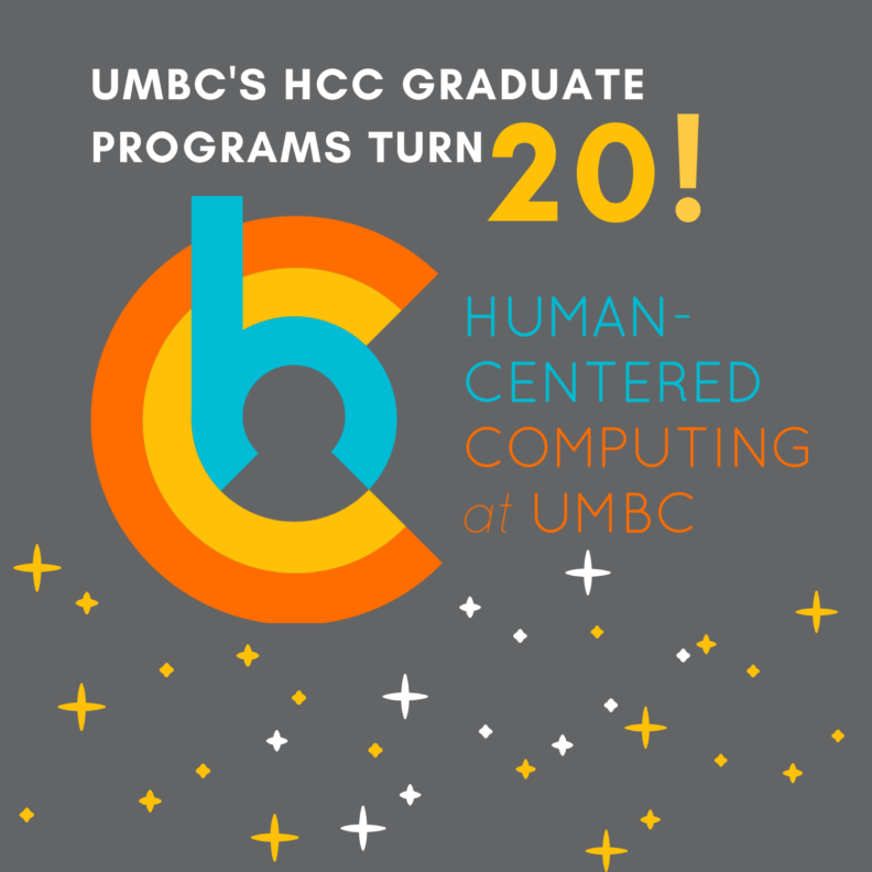 Celebrating UMBC’s Human-centered Computing Graduate Programs’ 20th Anniversary!